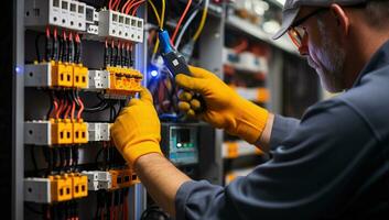 electrician-working-in-fuse-box-closeup-electrical-panel-ai-generated-photo
